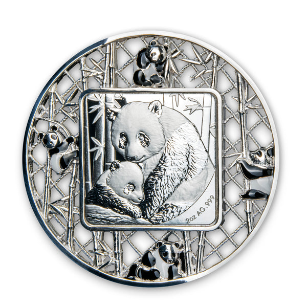 2022 $5 Bull and Bear - Pure Silver Spherical Filigree Coin