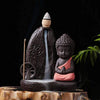 Porte Encens Bouddha Position du Lotus