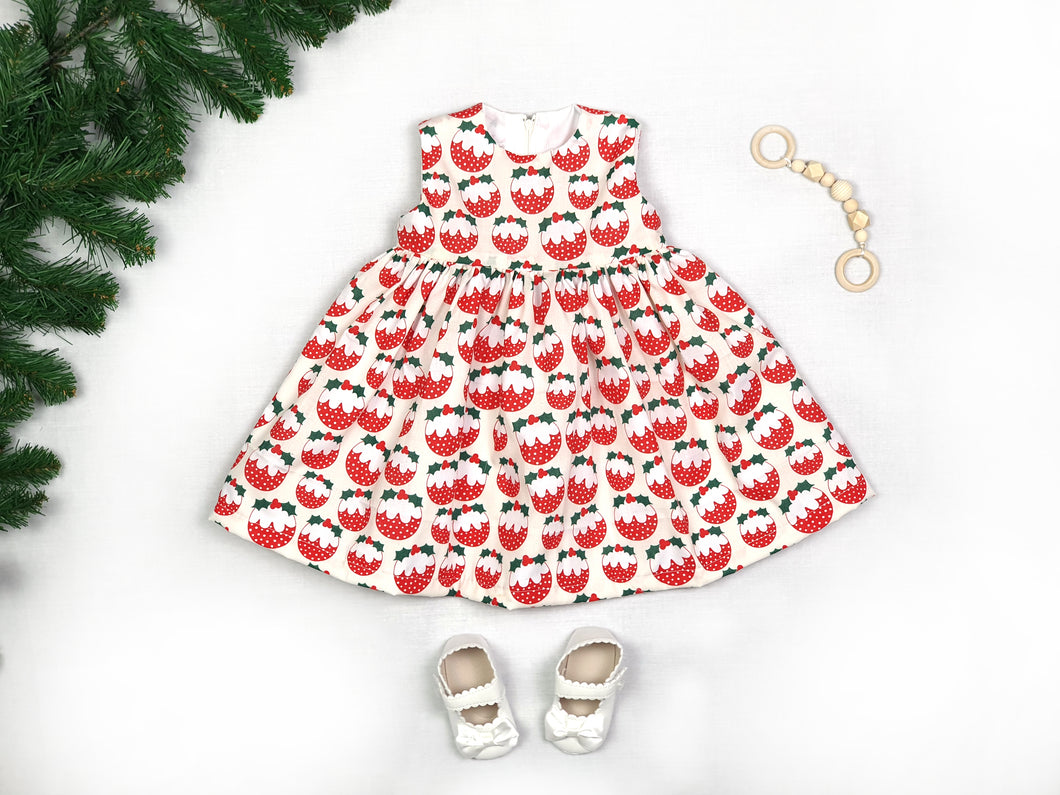 xmas pudding baby outfit