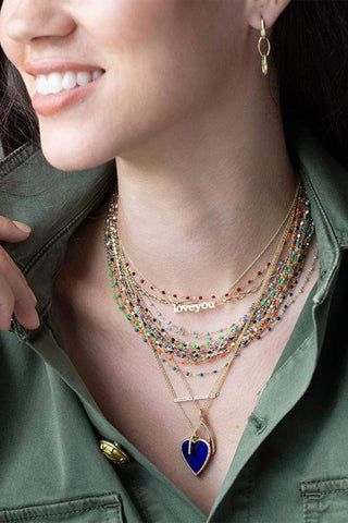 Anna & Ava Multi Layer Paperclip Chain Necklace