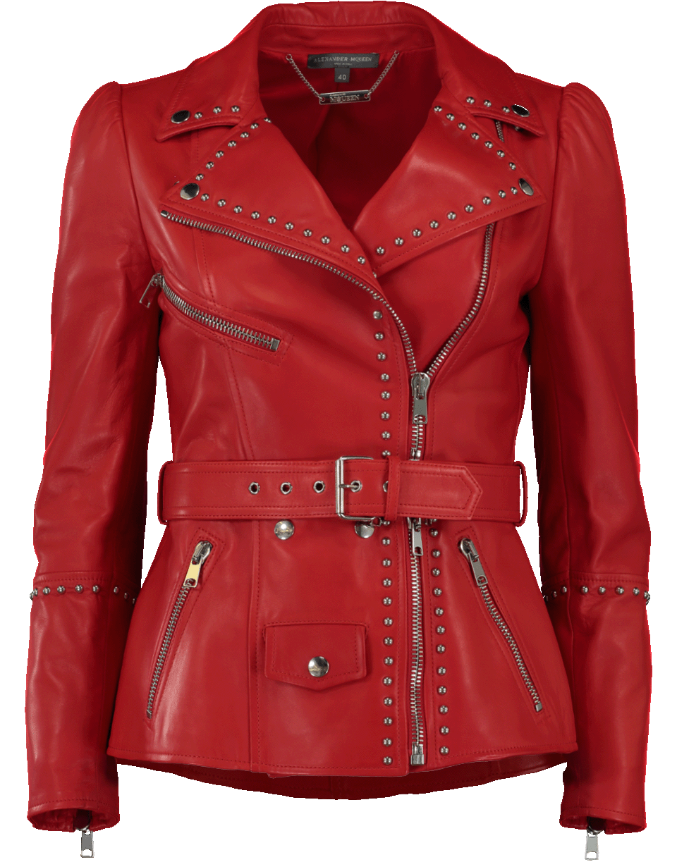 Studded Leather Jacket – Marissa Collections