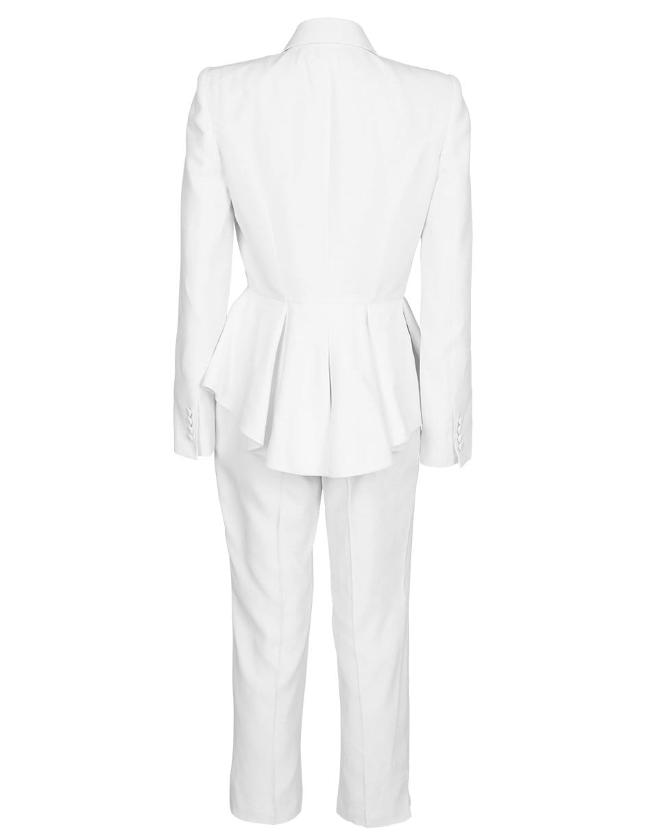 Peplum Jacket and Pant Suit