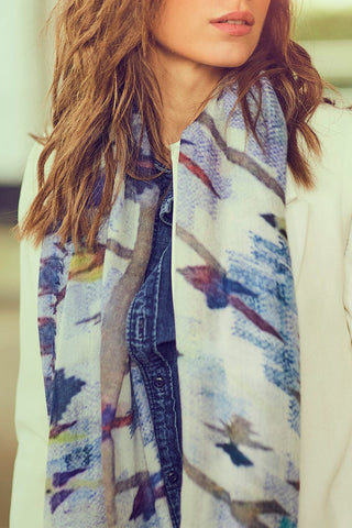 Print Silk Scarf – Marissa Collections