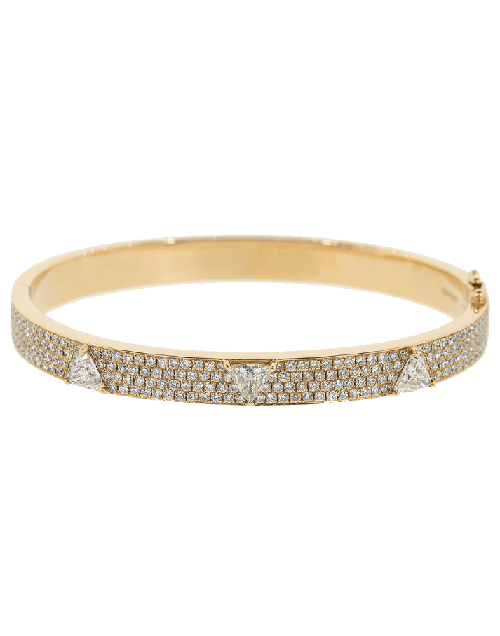 Trillion Diamond Pave Bracelet – Marissa Collections