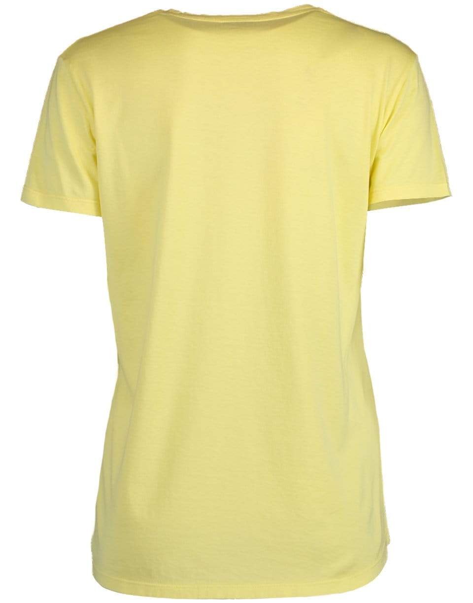 Yellow Crewneck T-shirt – Marissa Collections