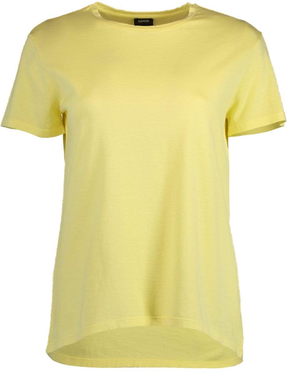 Yellow Crewneck T-shirt – Marissa Collections