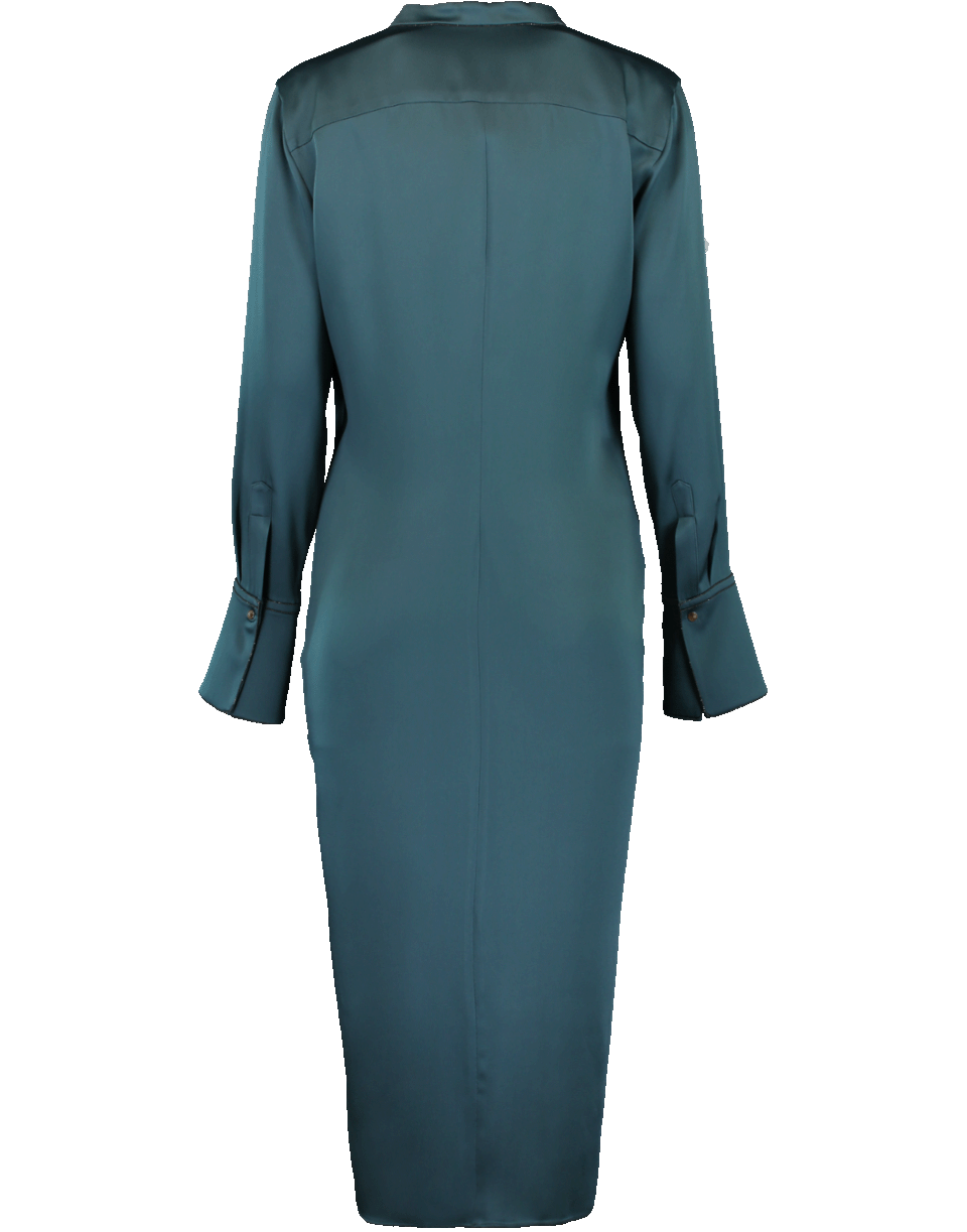 Silk Middle Knot Dress – Marissa Collections