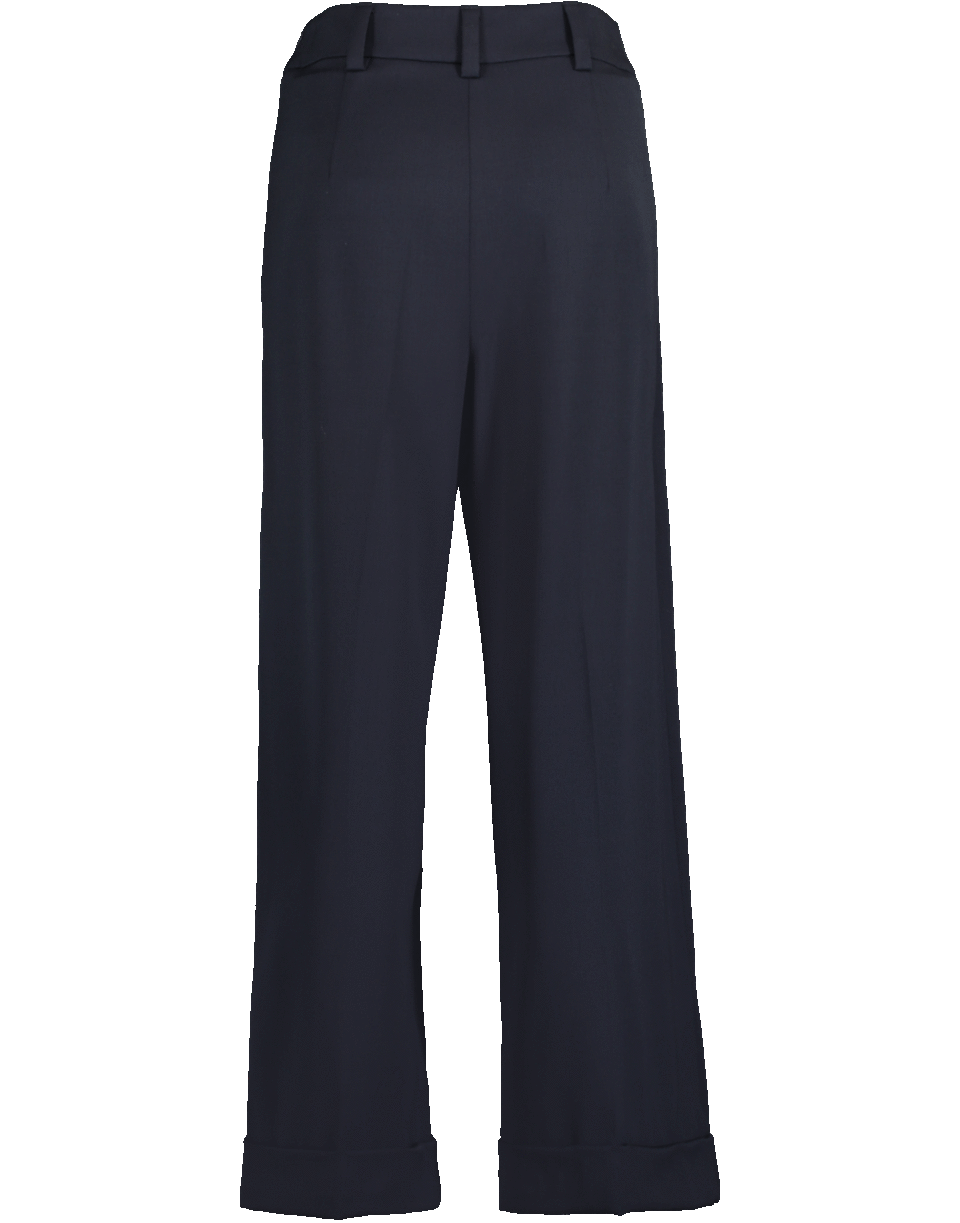 Wide Leg Cuffed Pant