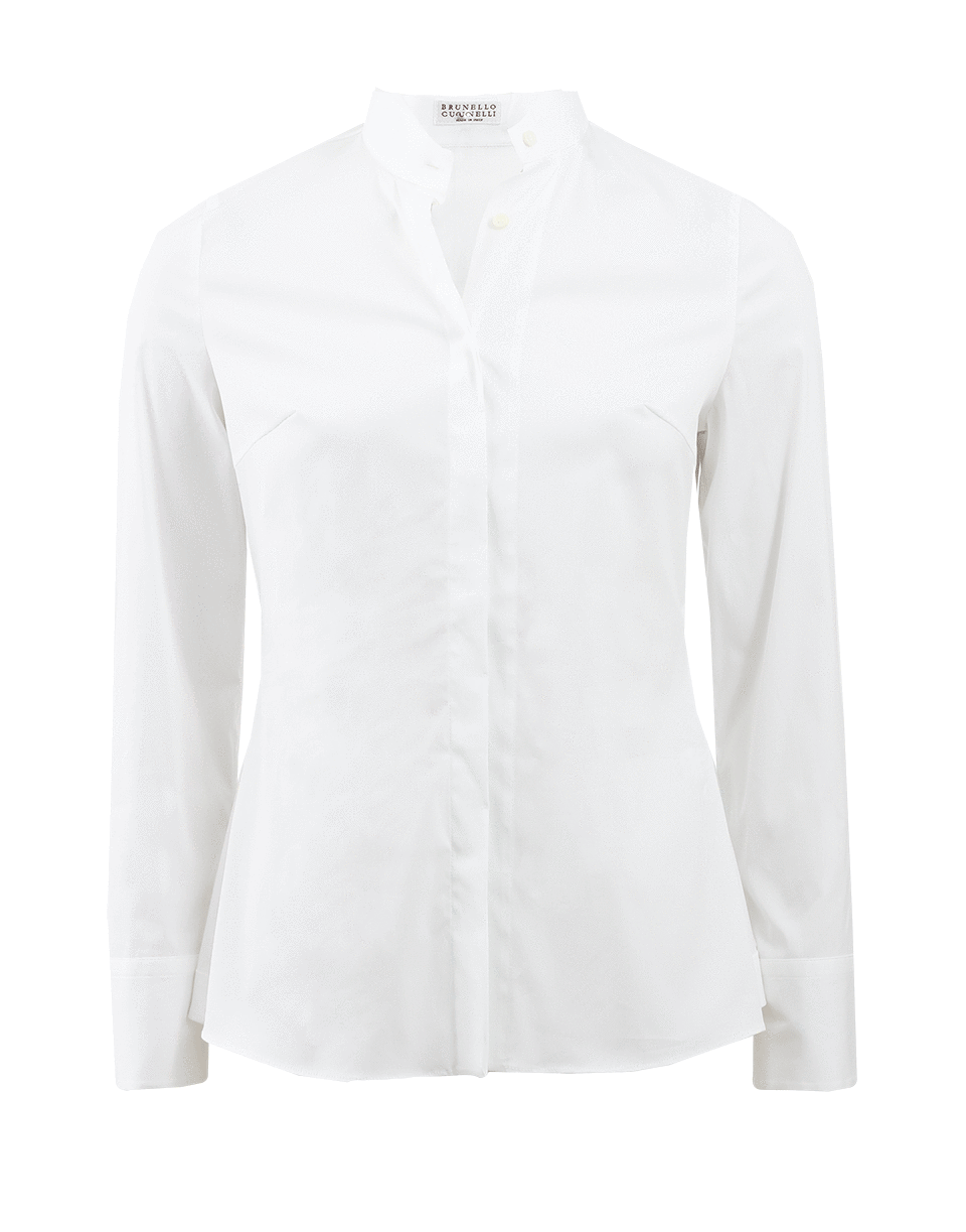 Fitted Blouse With Back Pleat