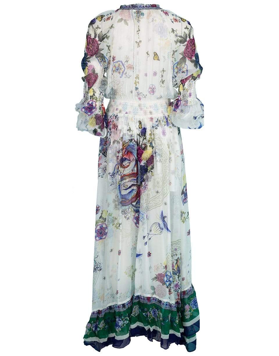 Gentle Moon Blouson Sleeve Wrap Dress – Marissa Collections