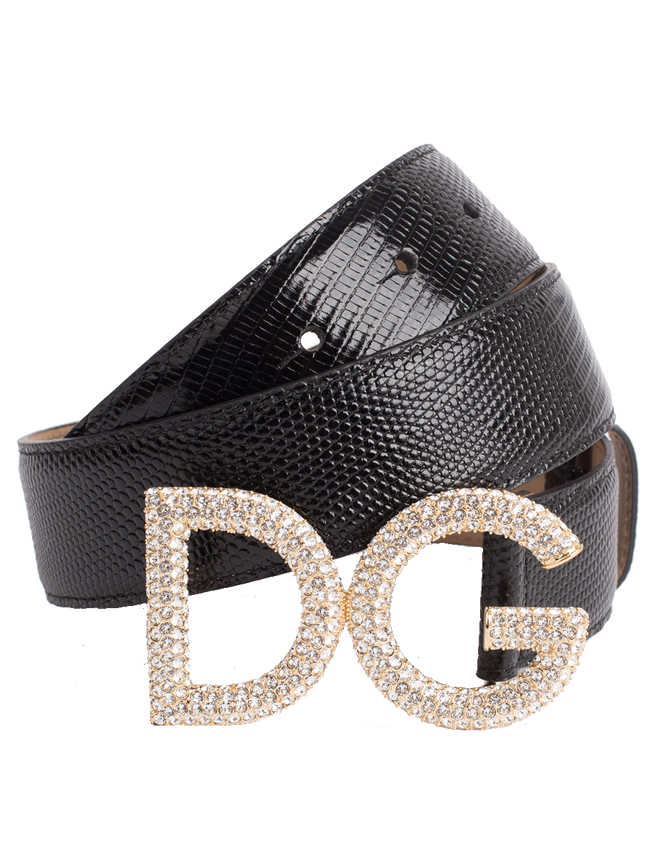 Iguana DG Crystal Logo Belt – Marissa Collections