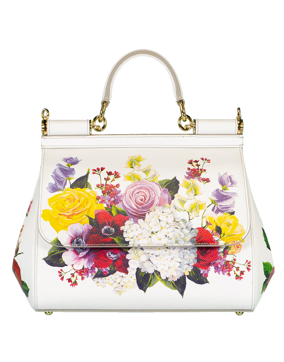 Sicily Medium Top Handle Floral Bag – Marissa Collections