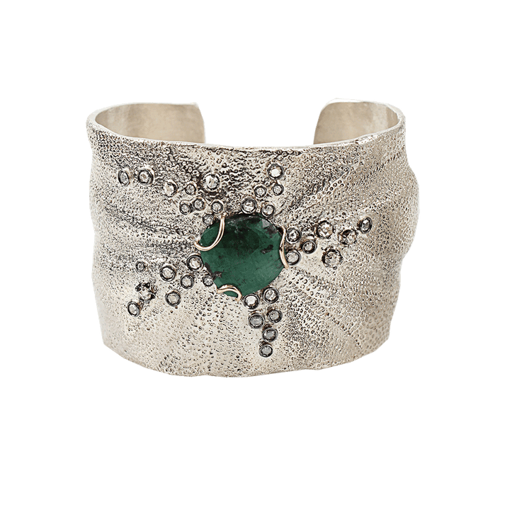 Emerald Cuff Bracelet – Marissa Collections