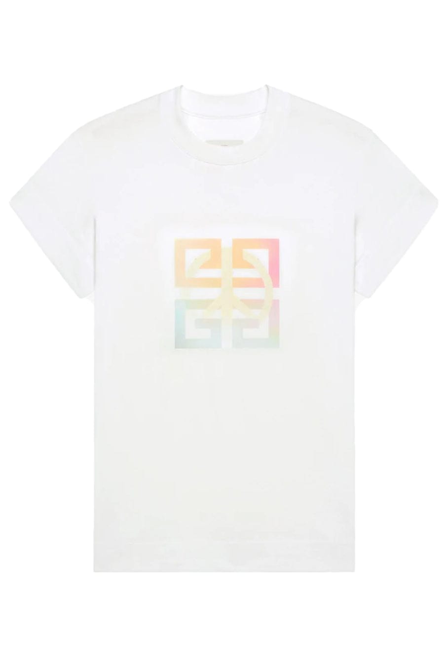 Logo T Shirt - WHITE MULTI / S