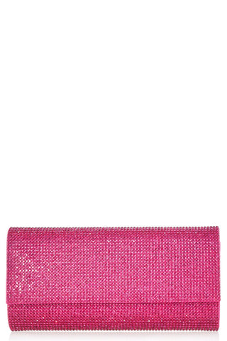 Judith Leiber Couture Womens Red Hot Lips crystal-embellished Brass Clutch Bag 1 Size