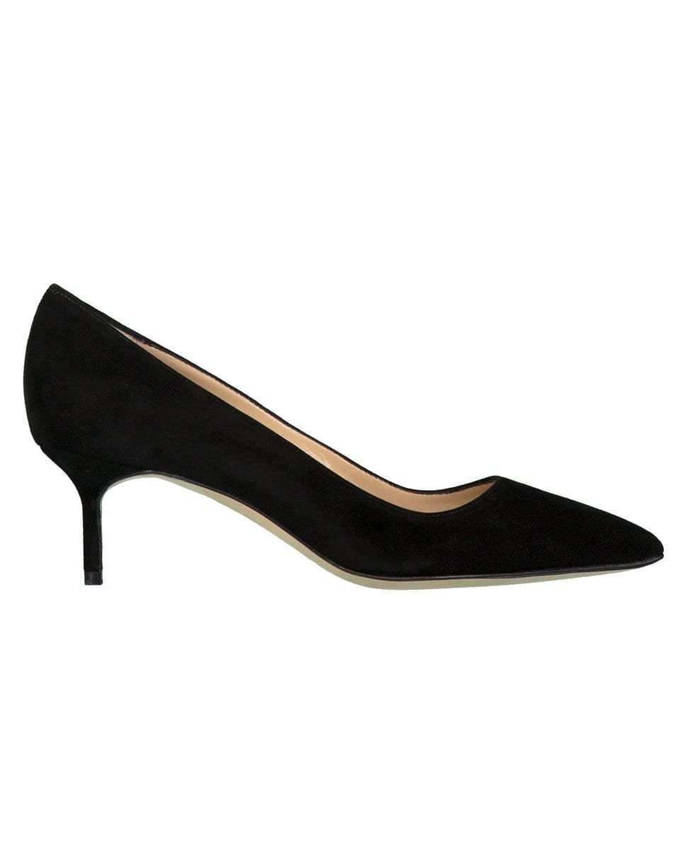 Black Suede BB Pump – Marissa Collections