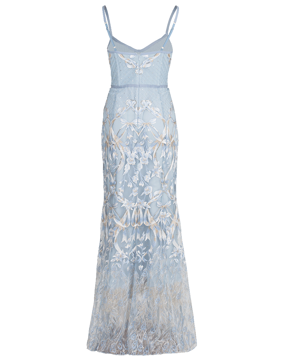 Embroidered Gown – Marissa Collections