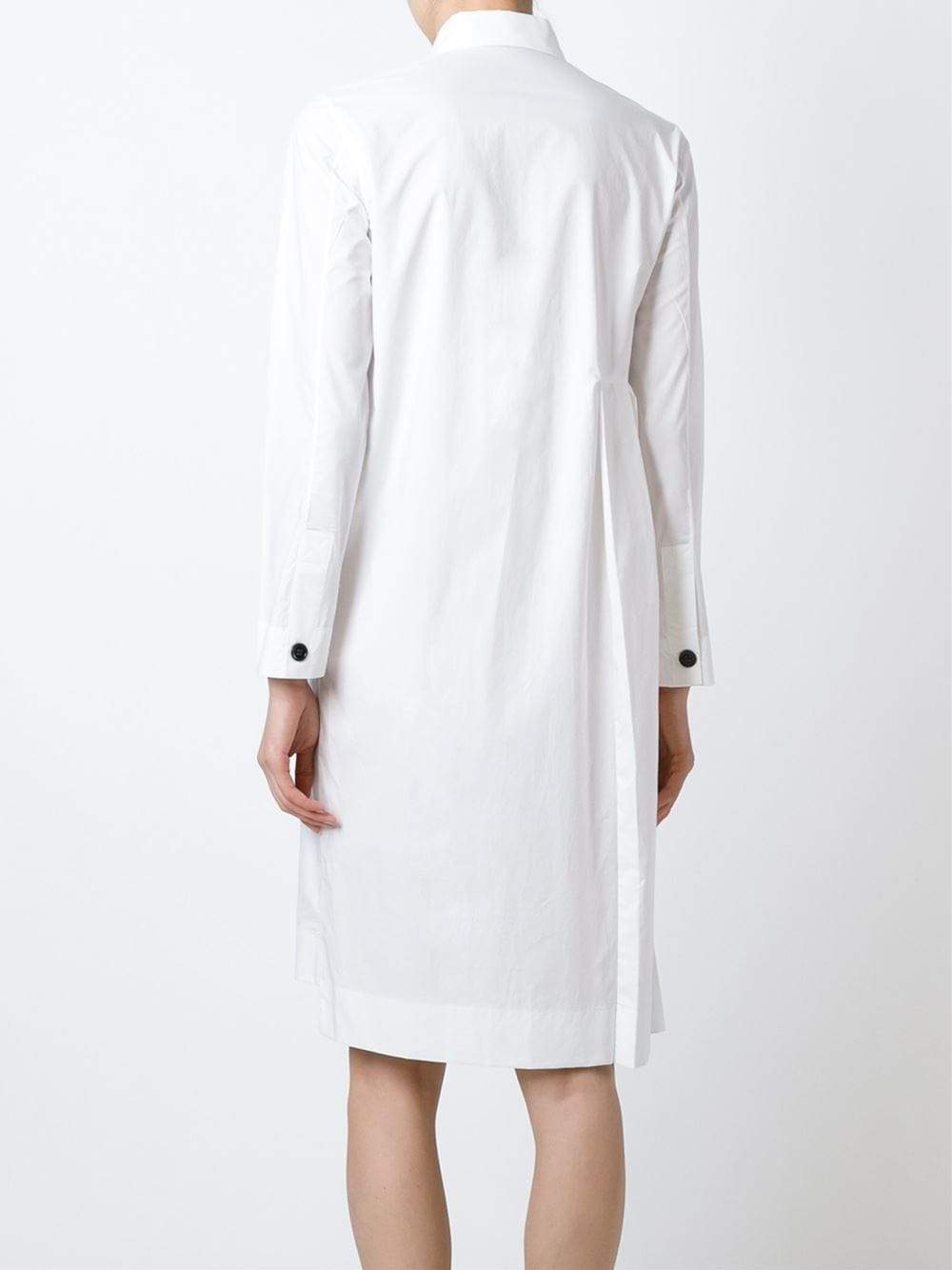 Pleated Shirt Dress – Marissa Collections