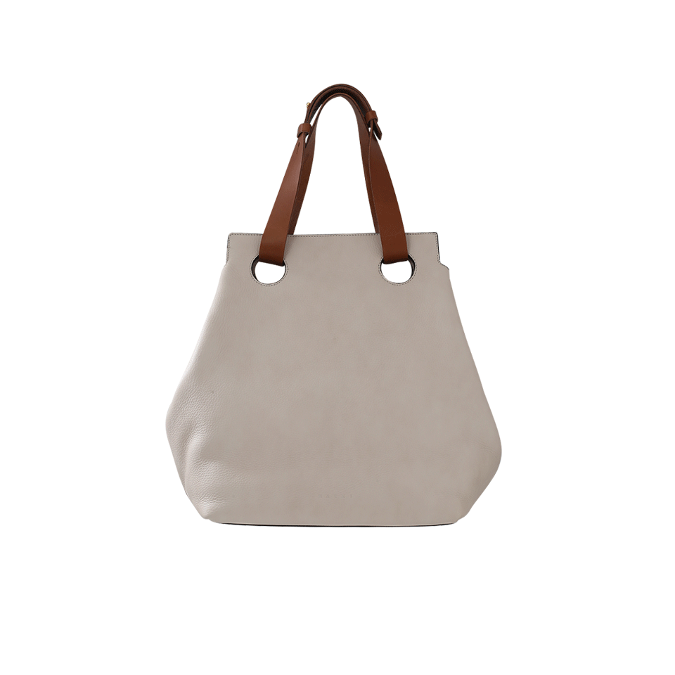 Leather Shopping Bag – Marissa Collections