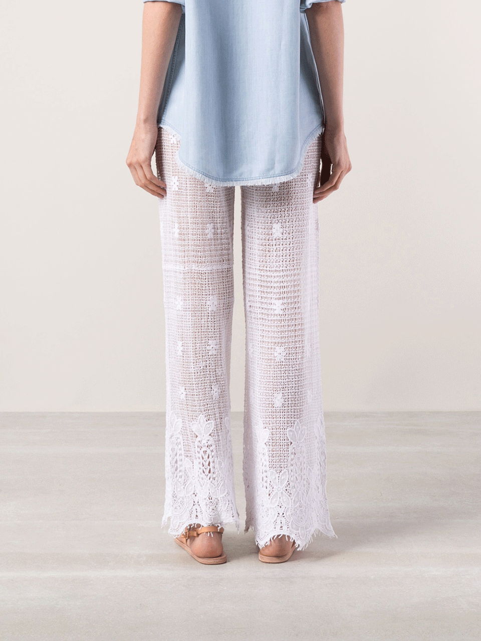 Cotton Crochet Pants – Marissa Collections