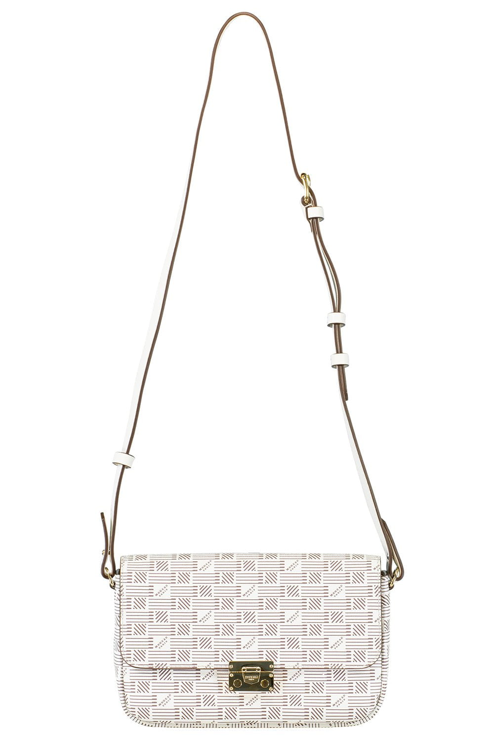 Moreau Croisette Leather Crossbody Bag