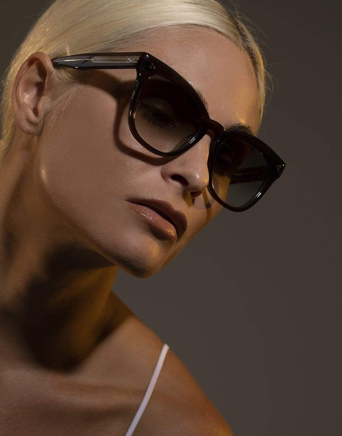 Marianela Espresso Olive Gradient Sunglasses – Marissa Collections