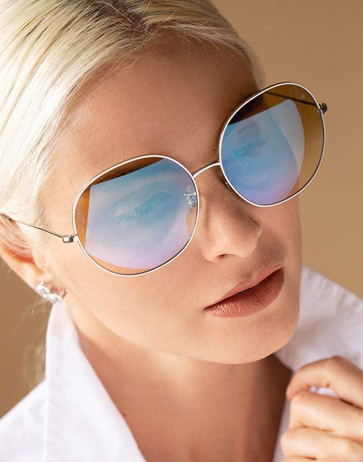 Soft Yellow Gradient Darlen Sunglasses – Marissa Collections