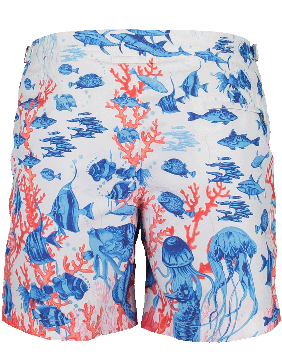 Bulldog Abstract Good Wives And Warriors Mid-Length Swim Shorts ...