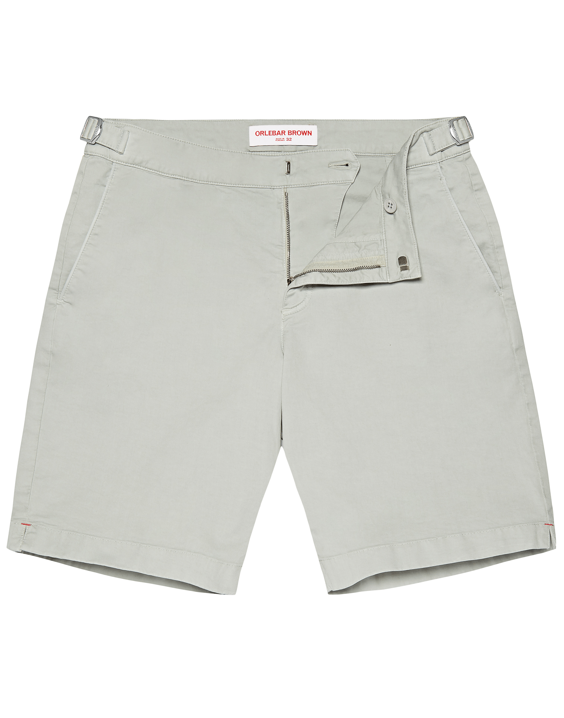 Image of Rock Salt Longest-Length Dane Cotton Twill Shorts