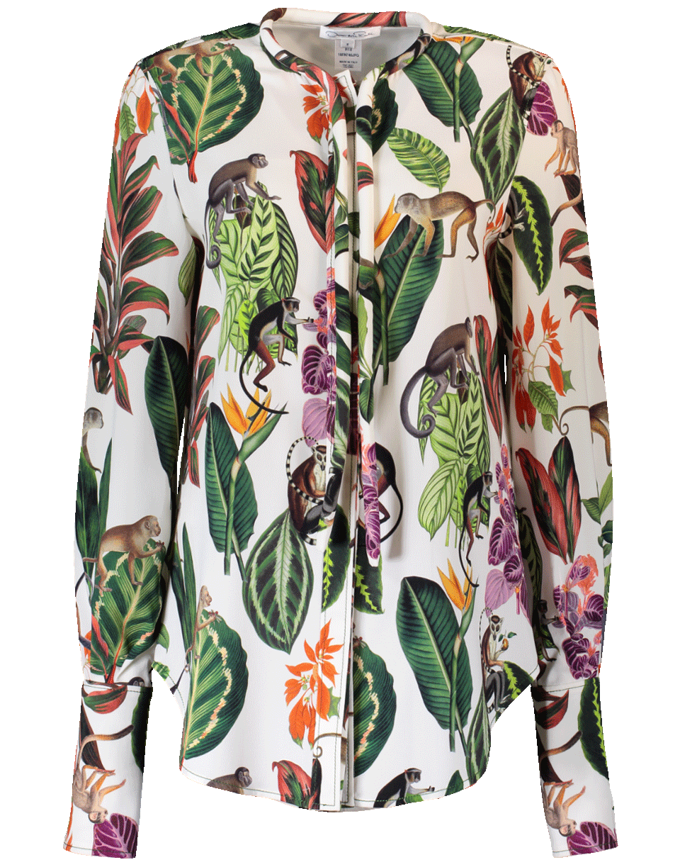 Jungle Print Blouse