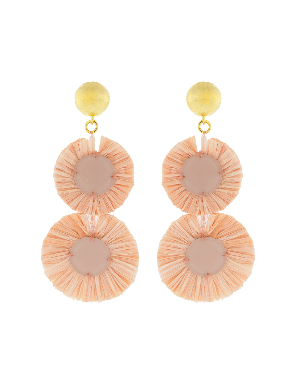 Raffia Disk Drop Earrings – Marissa Collections