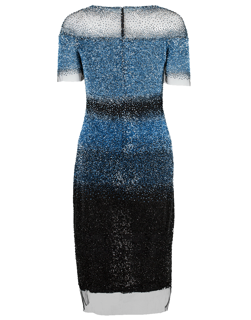 Confetti Neck Sequin Dress – Marissa Collections