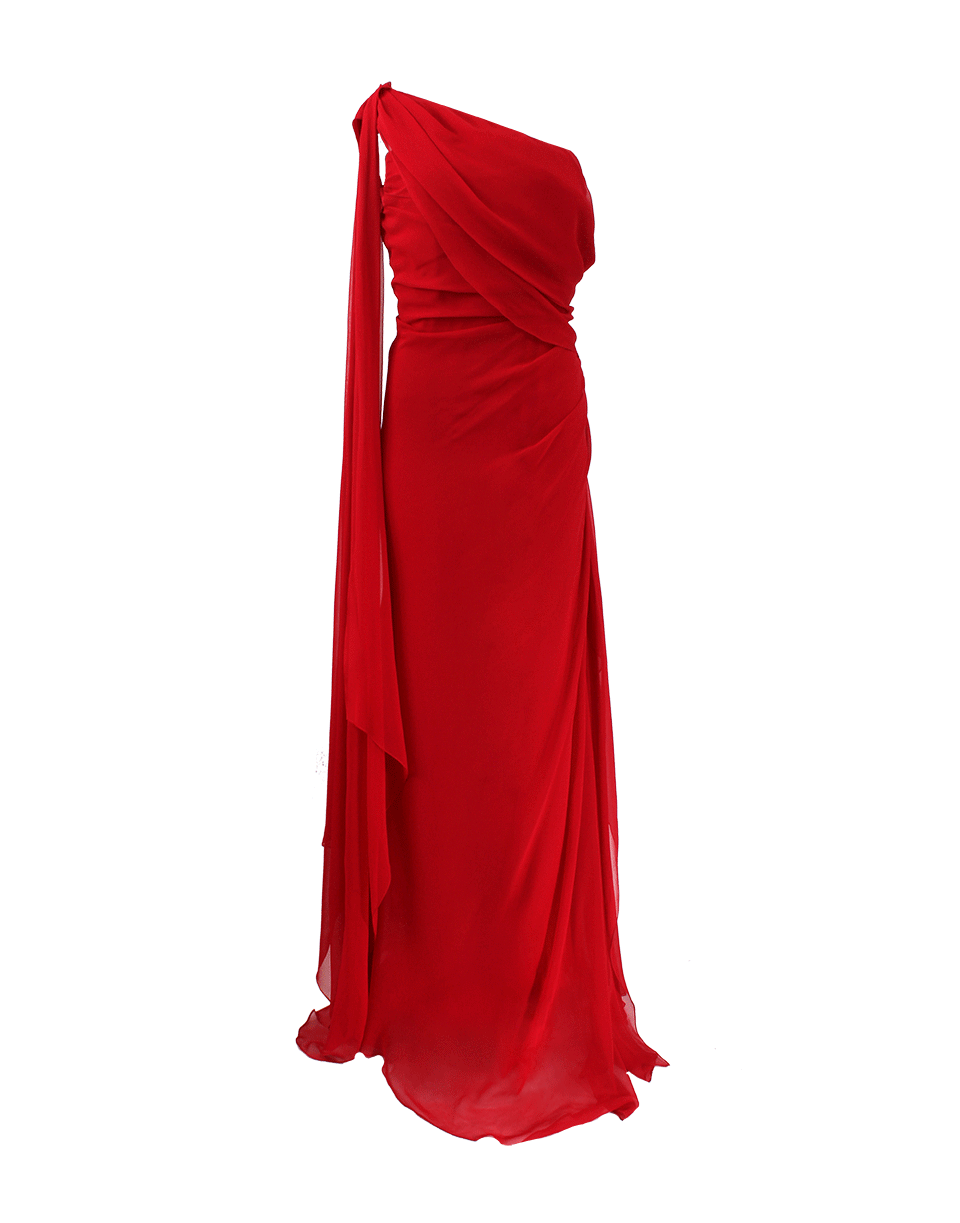 One Shoulder Slit Gown – Marissa Collections