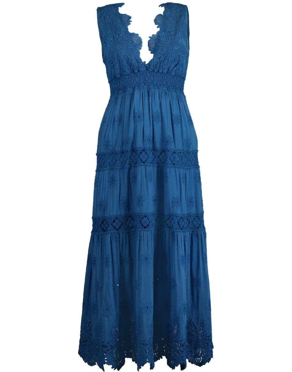 Colbalt Juliaca Tea Length Dress – Marissa Collections