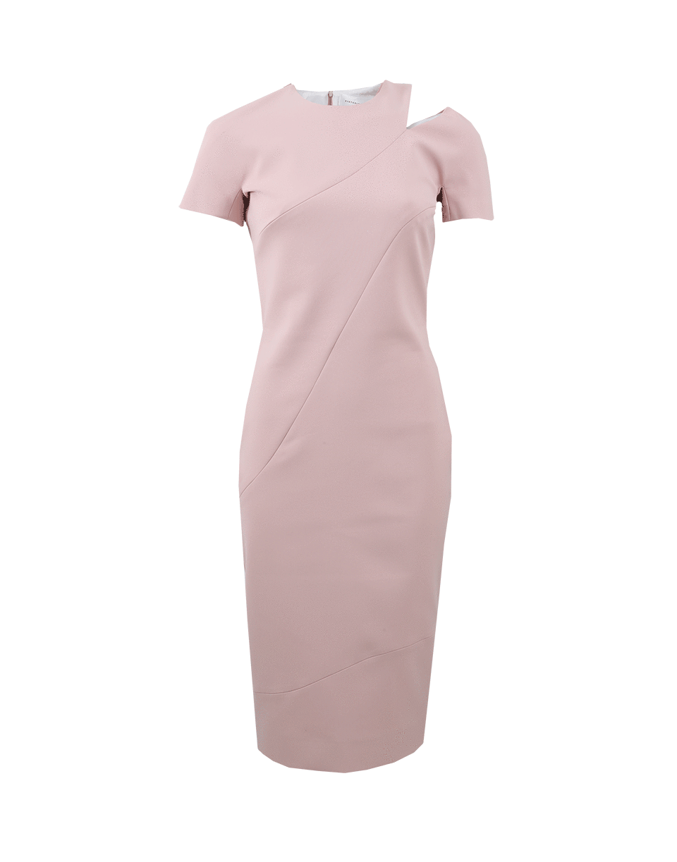 Curved Seam Fitted Dress – Marissa Collections