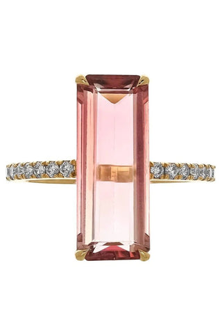 Ruby petite Chain Ring – YI COLLECTION
