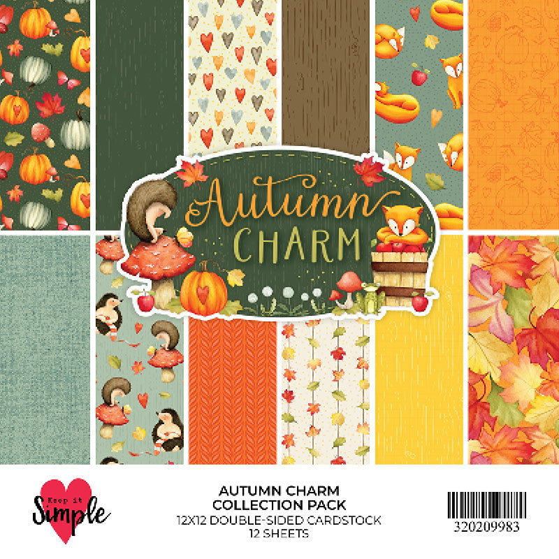 Carta Bella Paper Co. FALL Break Collection Kit, Twelve 12X12 Double-sided  Sheets and 12X12 Sticker Sheet, Autumn/fall Scrap and Papercraft 