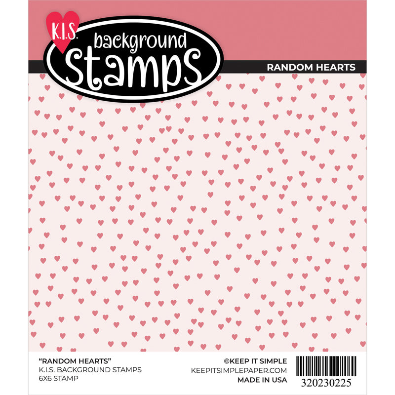Background Stamp - Snow 4x6 - Keep It Simple Paper Crafts