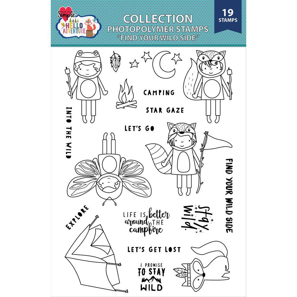 Alphabet Stamp - 6x8 - Belle - Keep It Simple Paper Crafts