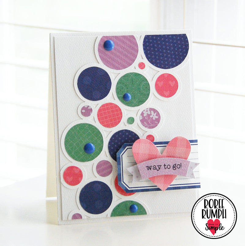 Back To Basics - Sentiment Stamp - Thank You - Keep It Simple Paper Crafts