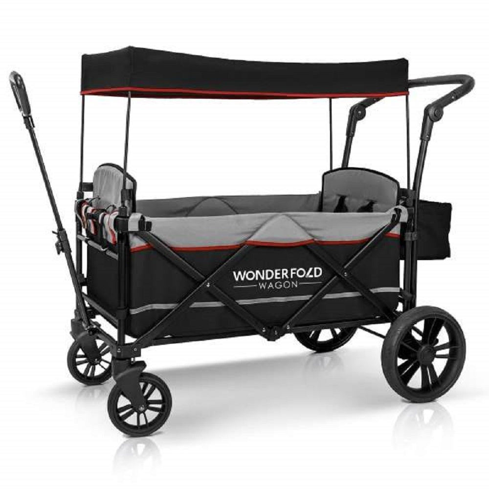 Wonderfold Baby X2 Pull And Push Double Stroller Wagon