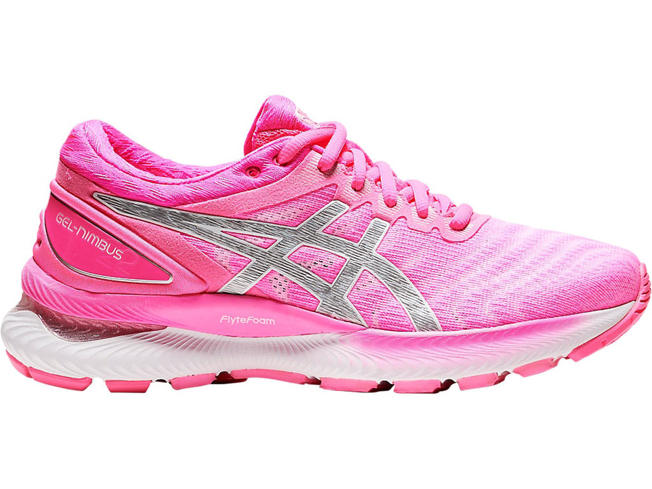 Women's Asics GEL-Nimbus 22 Running Shoe | Mesh, FlyteFoam, SpevaFoam ...
