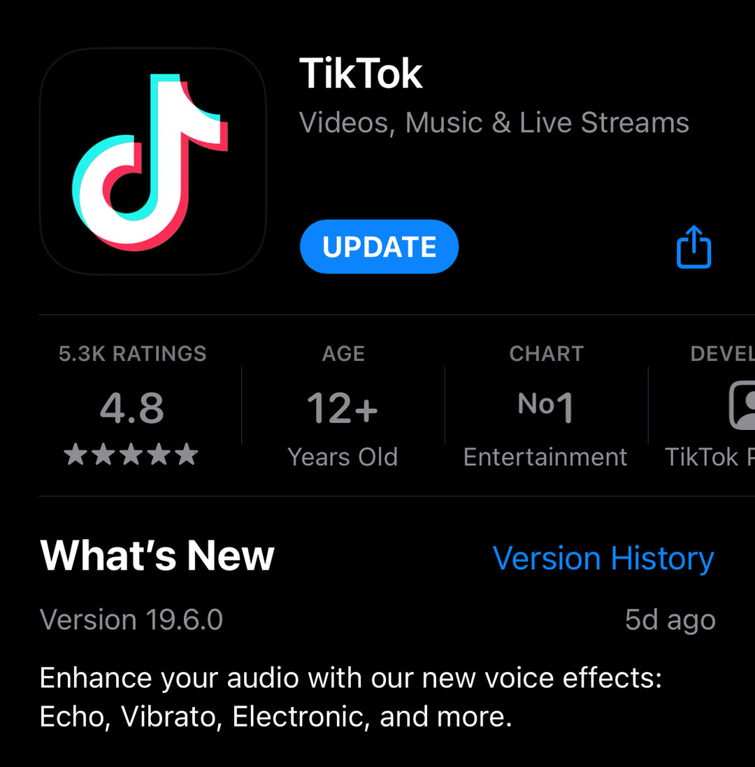 faire un live tik tok