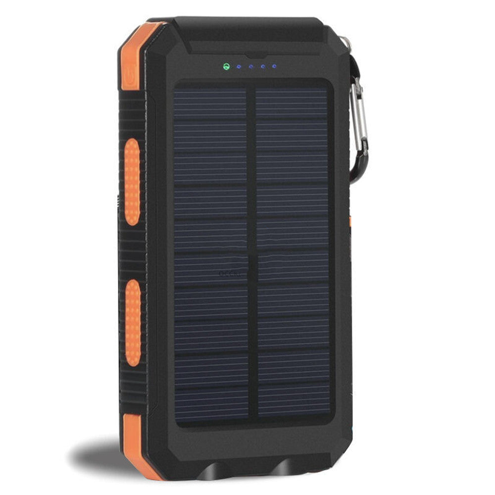 Solar Power Battery Phone Charger/Flashlight