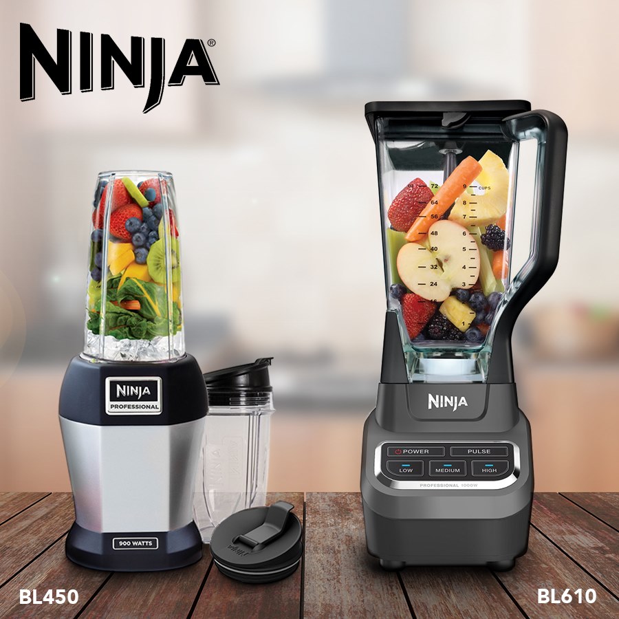  NUTRI NINJA PROFESSIONAL BL450 Batidora 900 Watts : Hogar y  Cocina