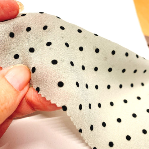 水玉生地の紹介　Introduction of polka dot fabric