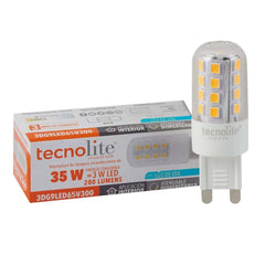 Foco LED de 8.5 W Hidrus I A19-LED/010/65 Tecnolite. No atenuable. – Lumi  Material Electrico