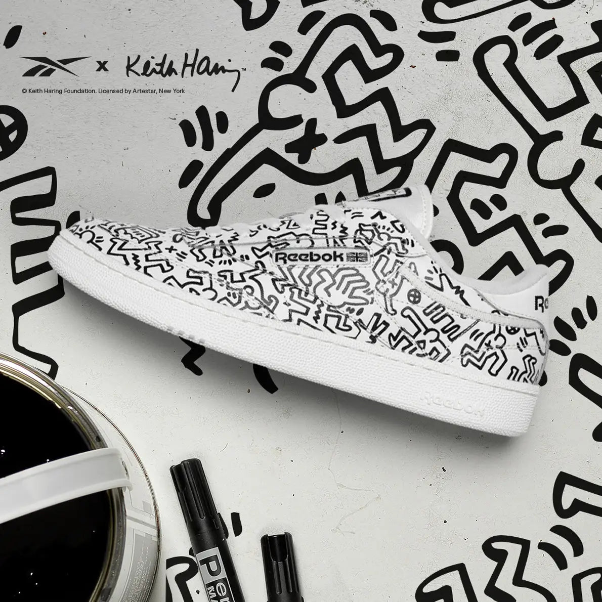 Reebok Unveils Keith Haring Collection