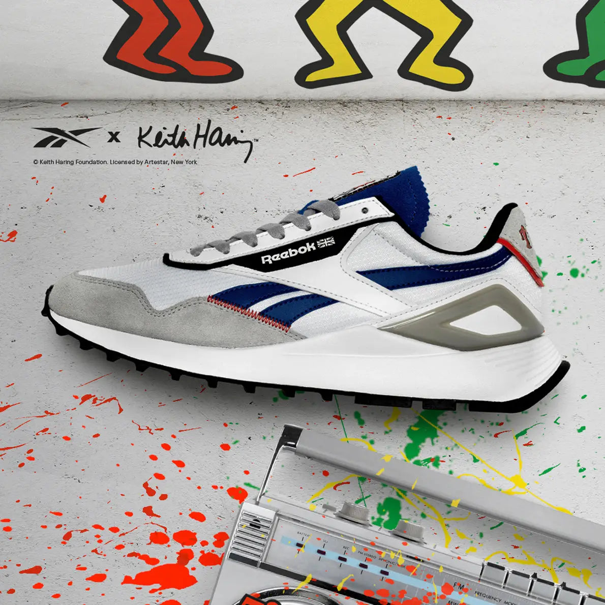 Reebok Unveils Keith Haring Collection