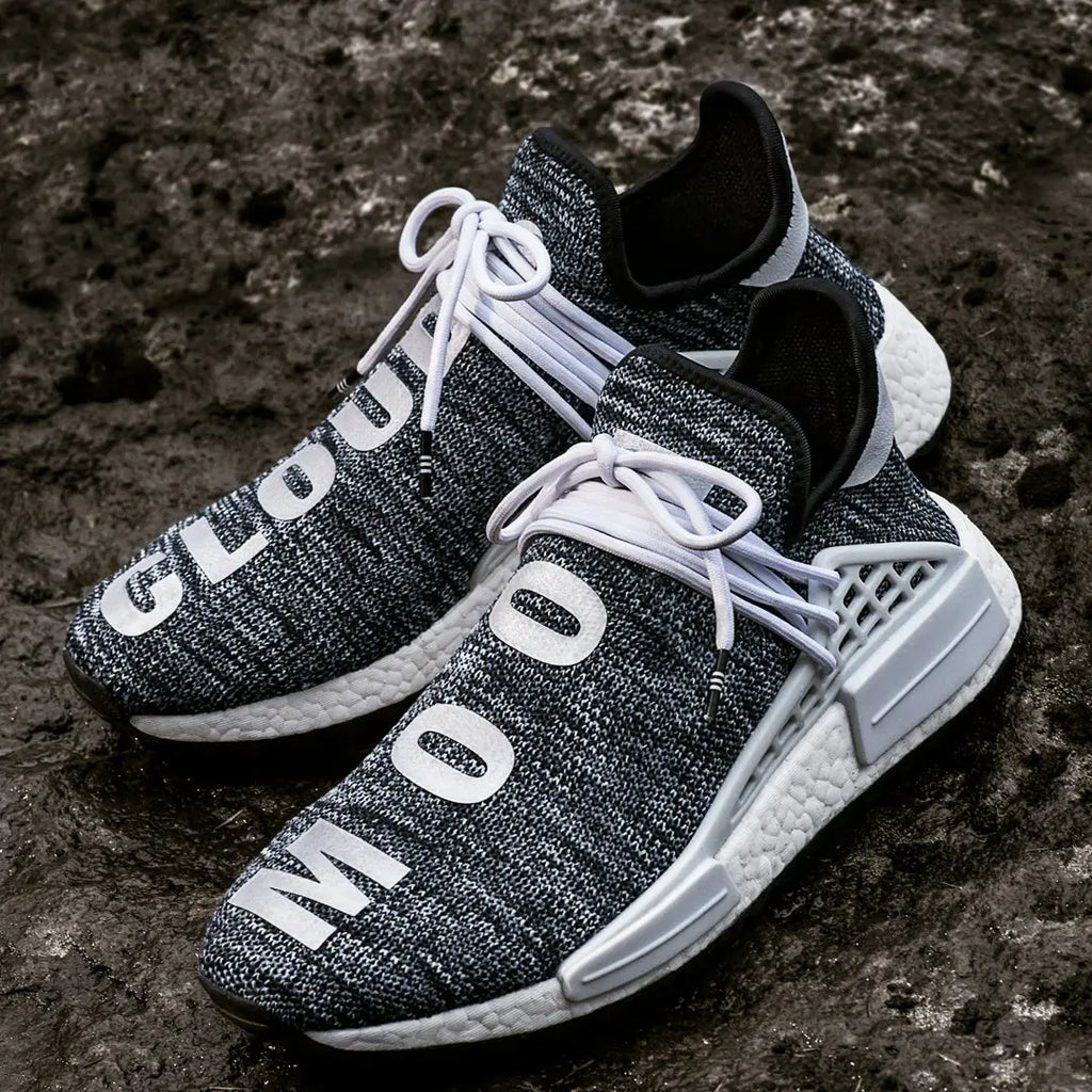 Adidas Originals Pharrell Williams NMD human race black white